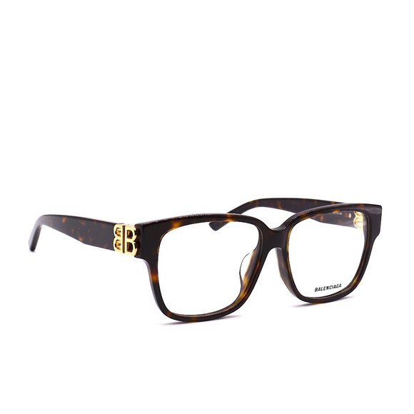 NEW BALENCIAGA BB0104O 002 HAVANA AUTHENTIC EYEGLASSES FRAME - Picture 1 of 15